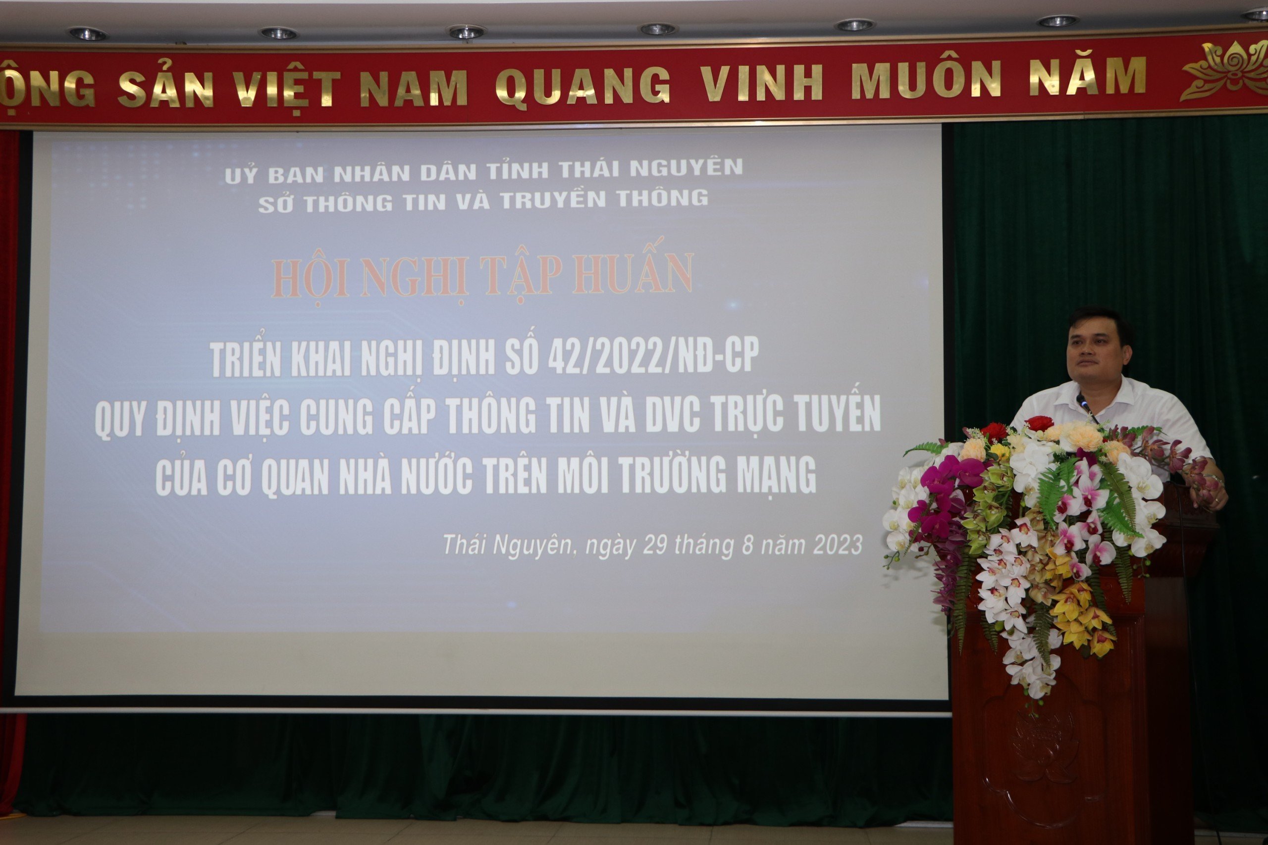 Hội nghị tập huấn Triển khai Nghị định số 42/2022/NĐ-CP ngày 24/6/2022 của Chính phủ