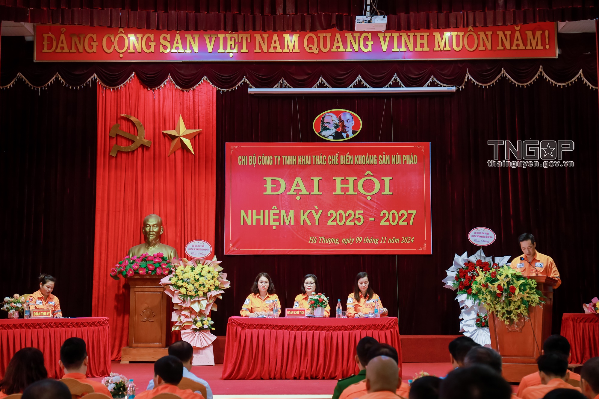 Chi bộ Công ty Núi Pháo tổ chức thành công Đại hội nhiệm kỳ 20252027
