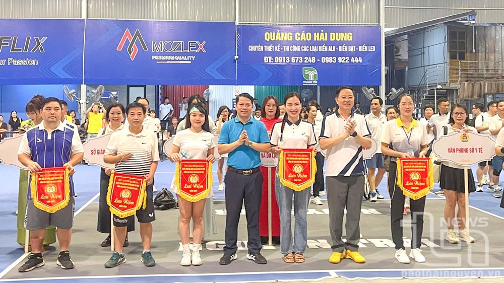 CÔNG ĐOÀN KHỐI UBND TỈNH TỔ CHỨC GIẢI PICKLBALL CHO CÁN BỘ, ĐOÀN VIÊN, NGƯỜI LAO ĐỘNG